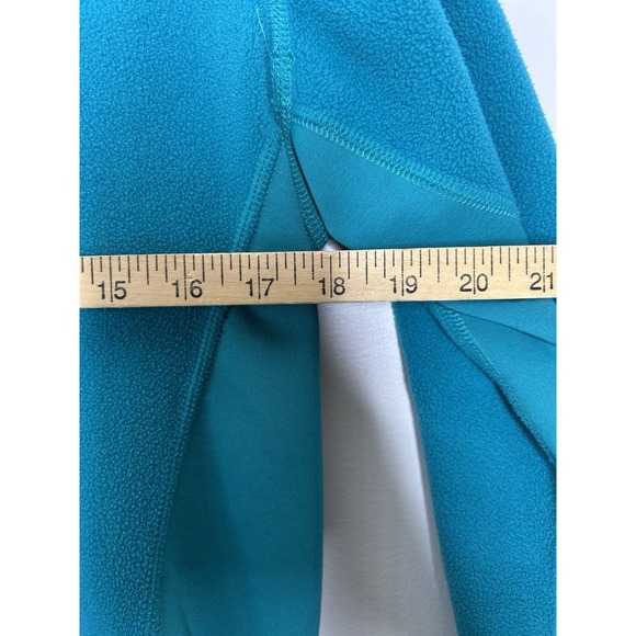 Nike Vintage ACG Fleece Jacket Womens Teal Blue Full Zip Long Sleeve Size Small - Picture 8 of 9